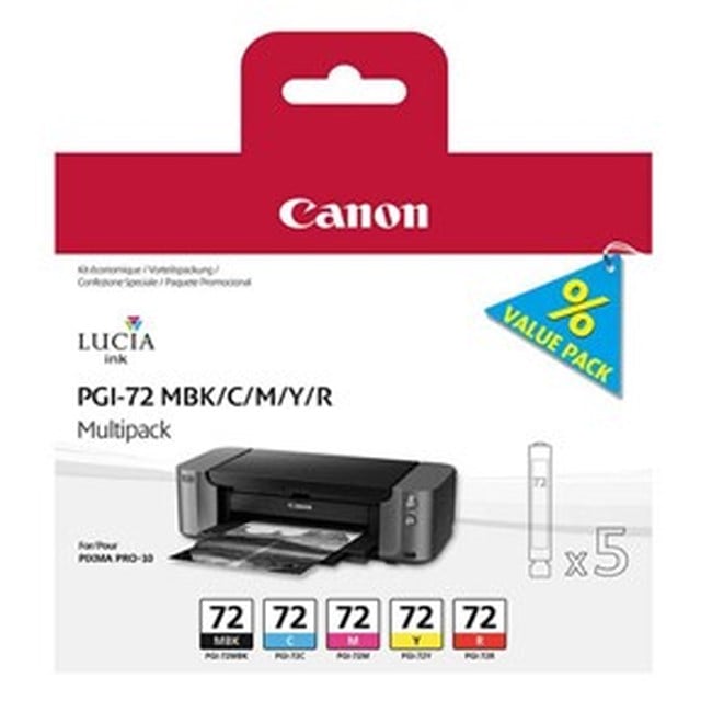 Ink-Jet Canon mattsvart PGI-72 multipack - 1