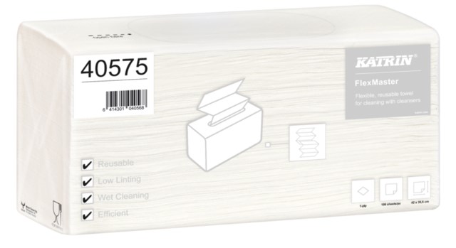 Rengöringsduk Katrin FlexMaster 42x35.5cm 100st - 420x355mm - 1