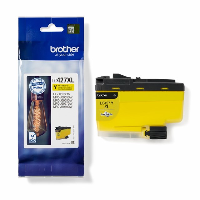 Ink-Jet Brother LC427 gul - 1