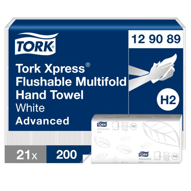 Pappershandduk Tork H2 Xpress Spolbar 4200/fp - 1