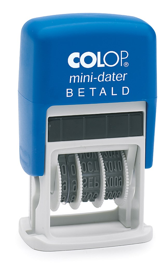 Datumstämpel Colop 160 Betald - 25x13mm - 1