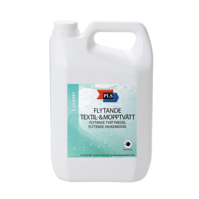 Textil-och mopptvätt PLS flytande 5 L - 5L - 1