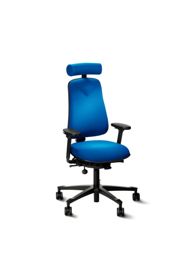 Kontorsstol Höganäs+ 381 blå - 1