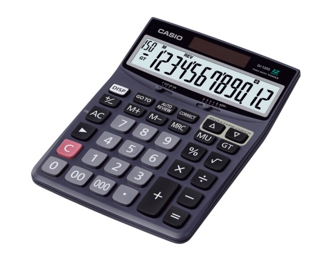 Bordsräknare Casio DJ-120D Plus - 1