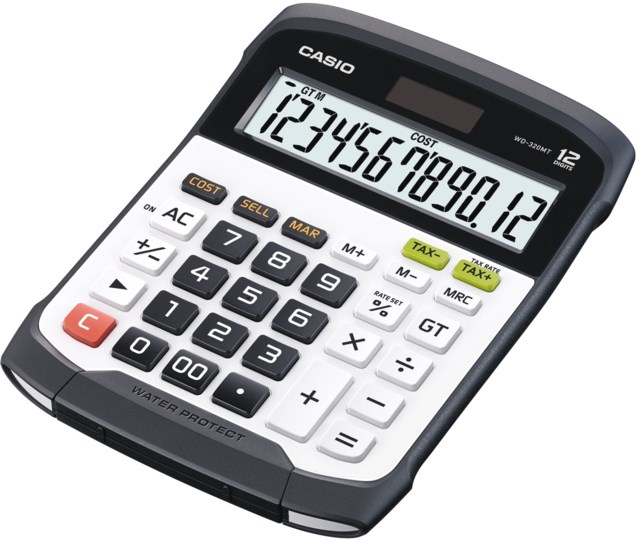 Bordsräknare Casio WD-320MT - 1