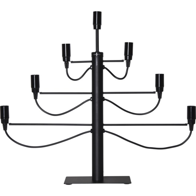 Ljusstake Milano Svart 60 cm - 1