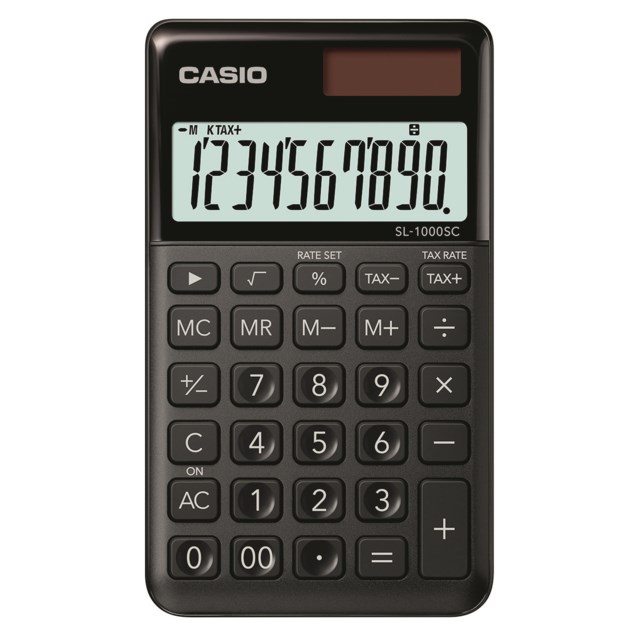 Räknare Casio SL-1000SC svart - 1