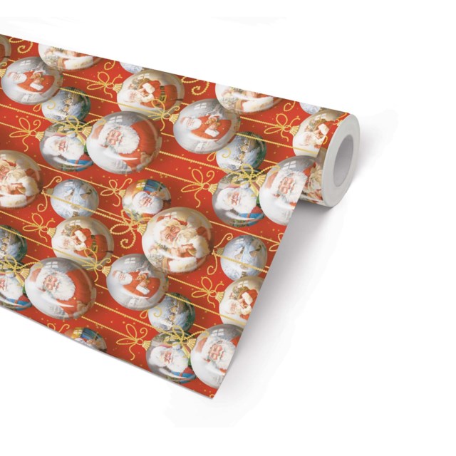 Julpapper Santa 57cm x 154m 7kg - 570mmx154m - 1