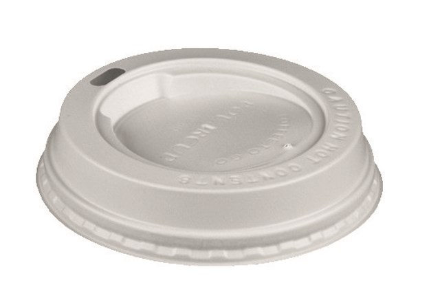 Lock till bägare Papstar 85064 vit 100st/fp - 1