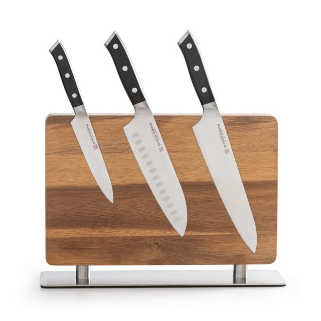 Knivblock Markus Aujalay med magnet - 1
