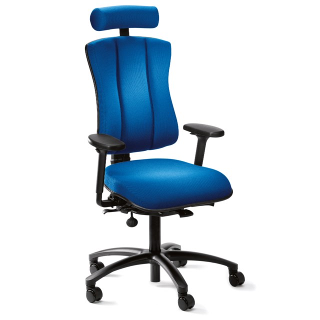 Kontorsstol Höganäs+ 501 blå - 1
