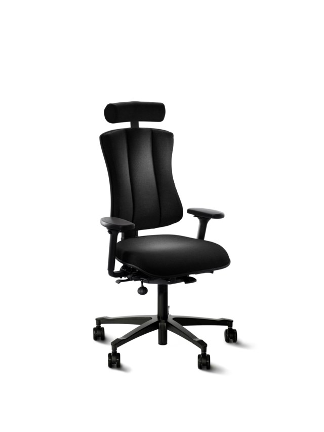 Kontorsstol Höganäs+ 501 svart - 1