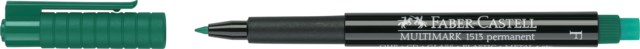 Overheadpenna Faber Castell Multimark P F Grön - 1