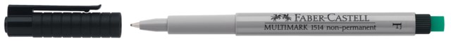 Overheadpenna Faber Castell Multimark V F Svart - 1