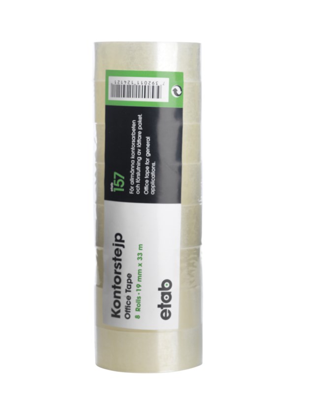 Kontorstejp Etab 19mm x 33m - 19mmx33m - 1
