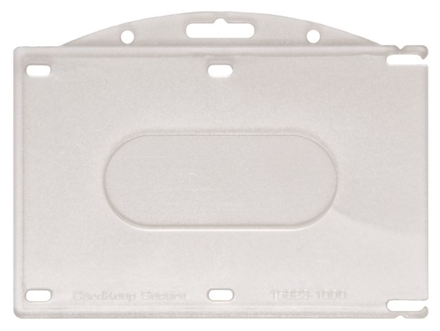 Korthållare Cardkeep Secure Liggande - 85,5x54mm - 1