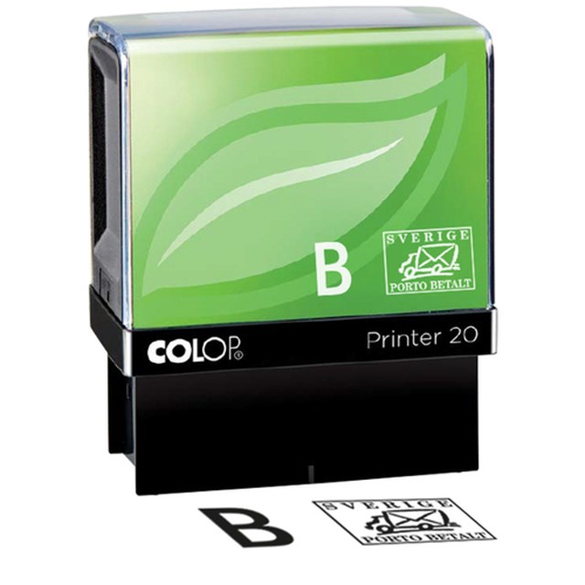 Stämpel Colop B Porto Betalt - 34x14mm - 1