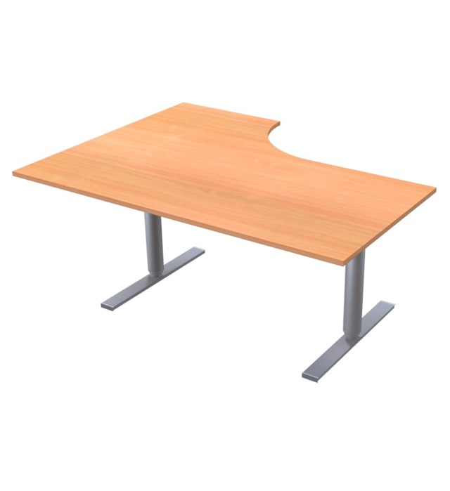 T-stativ El 2-pelar 160x120H bok - 1600x1200mm H - 1