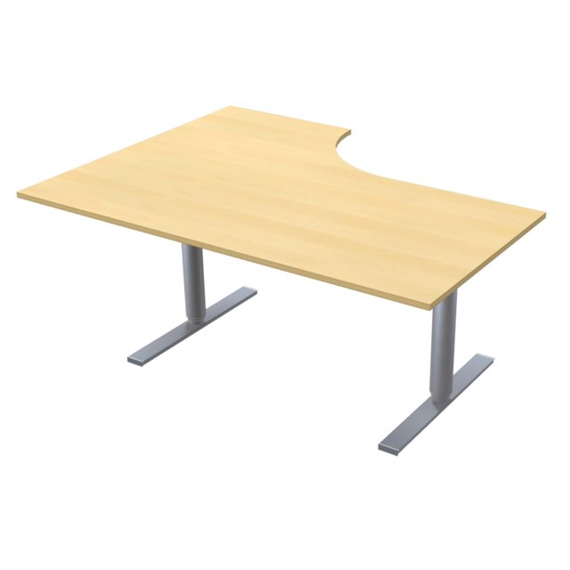 Bord El Lanab 1600X1200  Höger Björk - 1600x1200mm H - 1