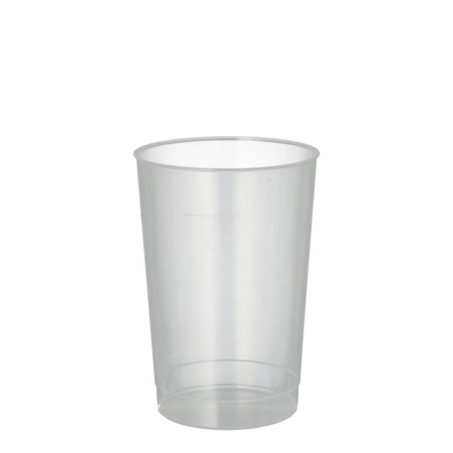 Plastglas 20cl  "reuse", 40st/fp - 20cl - 1
