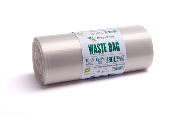 Sopsäckar GreenPolly transparent 160L 10/rl - 160L - 1