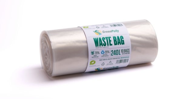 Sopsäckar GreenPolly transparent 240L 10/rl - 240L - 1