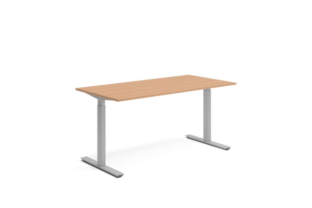 Ergofunk Smart 1600x800 mm silver/bok - 1600x800mm - 1