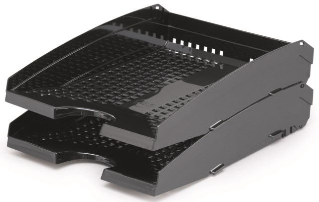 Brevkorg Trend A4 svart - 1