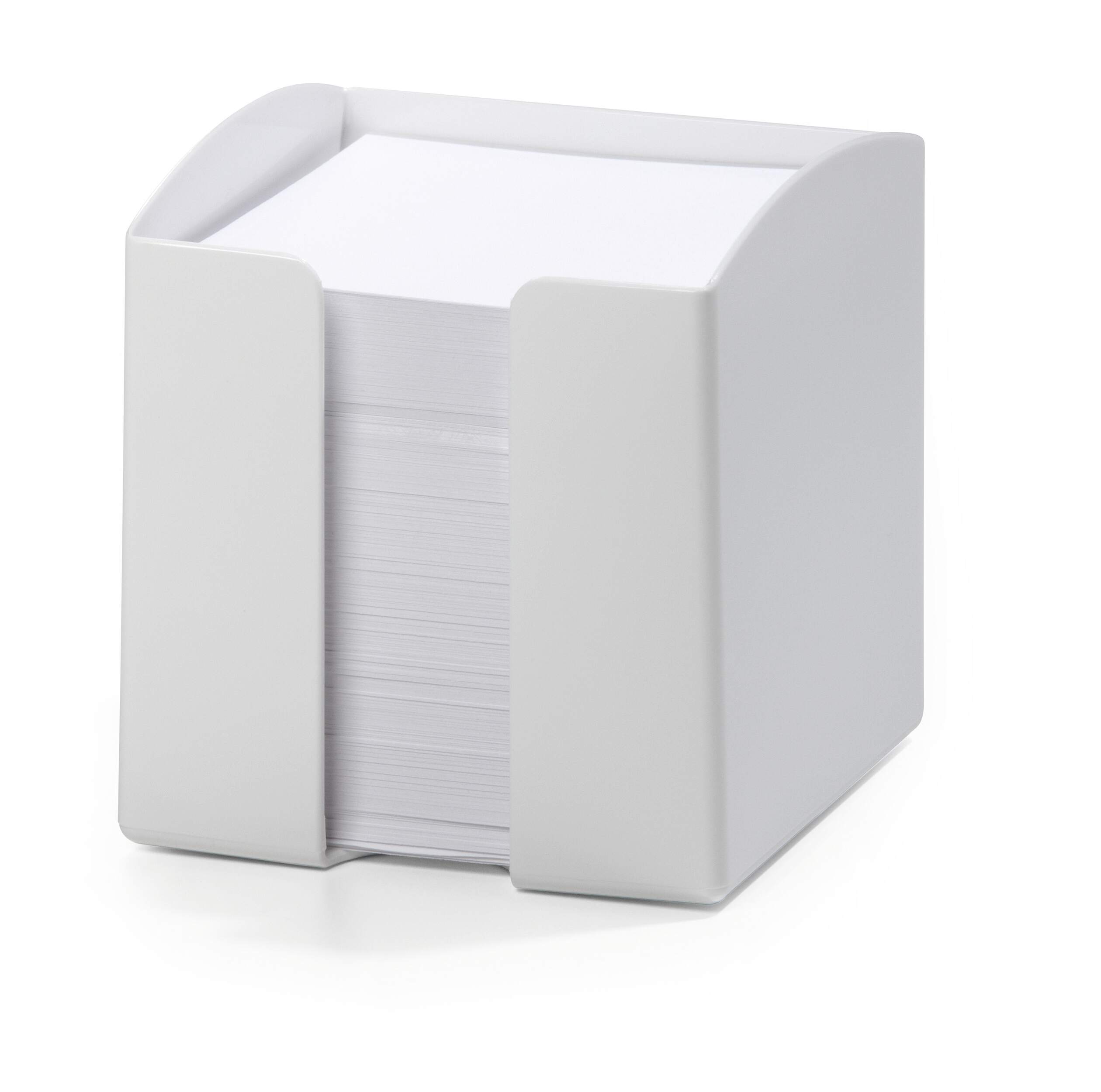 Blockkubshållare Durable TREND, transparent, 800 papper - Kontor & Papper - Skrivbordstillbehör - Penn & Bordsställ