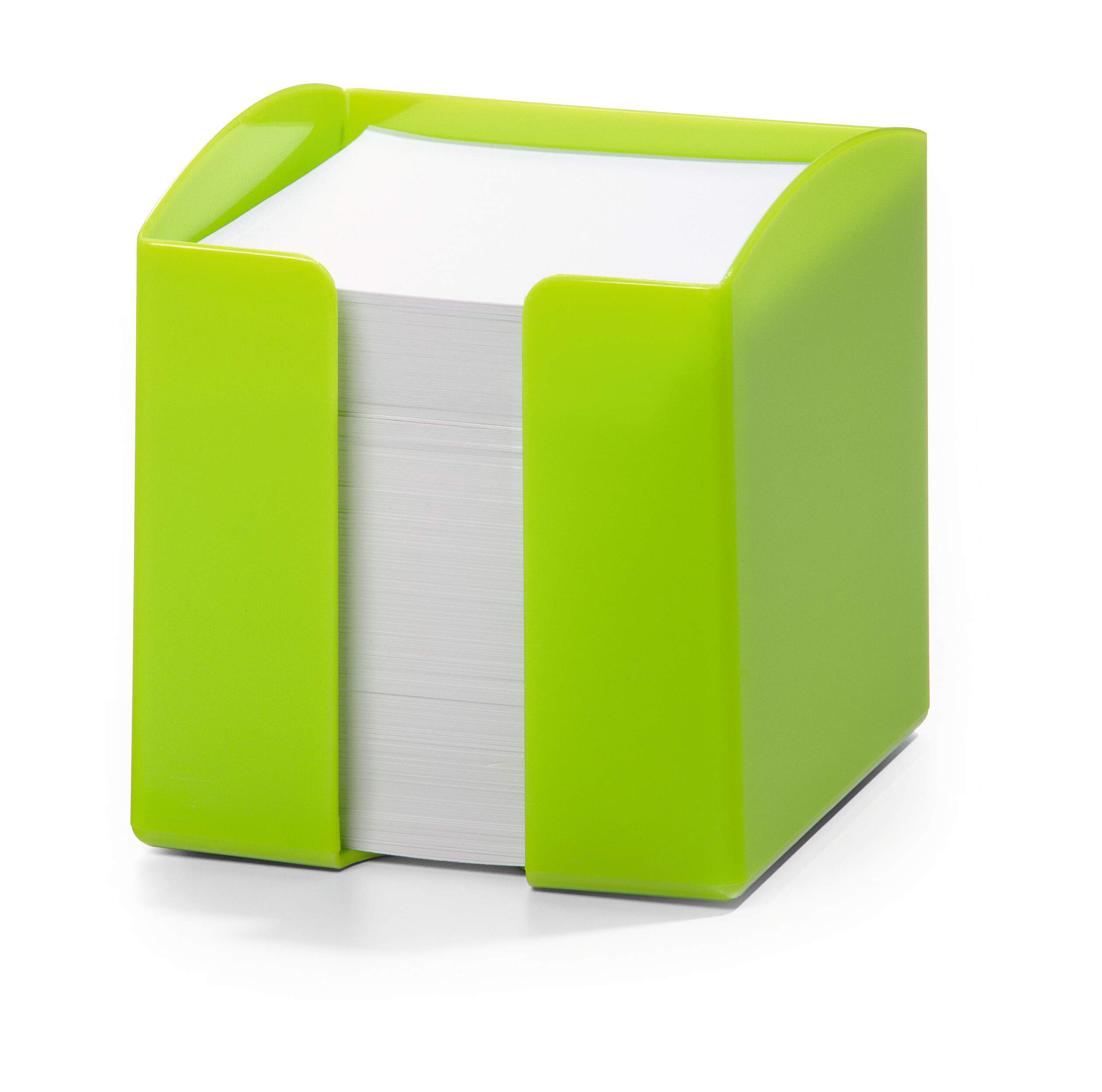 Blockkubshållare Durable TREND, transparent, 800 papper - Kontor & Papper - Skrivbordstillbehör - Penn & Bordsställ