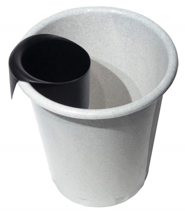Papperskorg Ideal Minibin Svart - 1