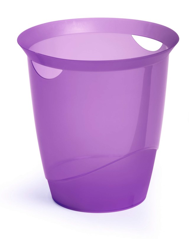 Papperskorg Durable TREND, 16 liter, plast - 1