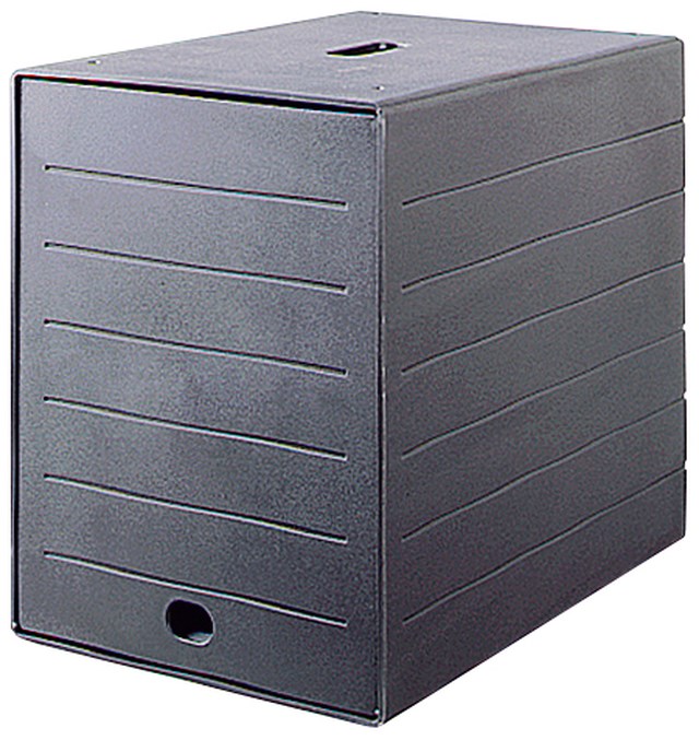 Blankettbox Idealbox Plus 7-fack svart - 1