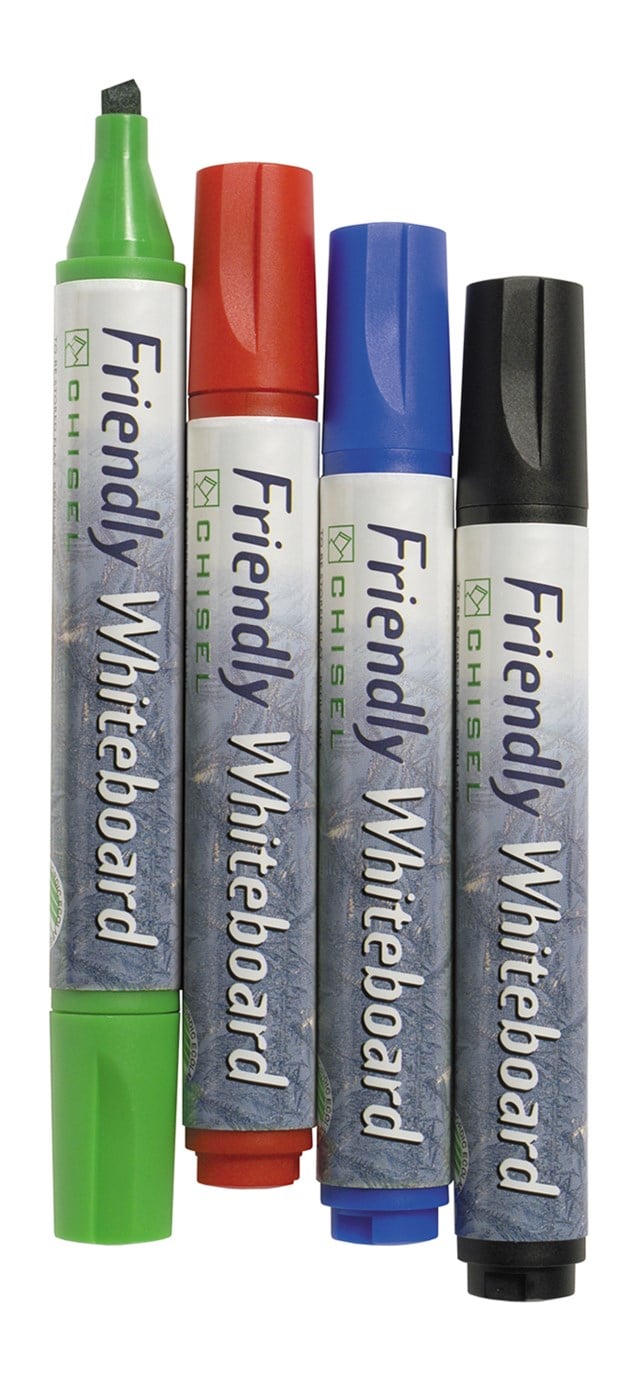 Whiteboardpenna Friendly 2-5 mm 4-set - 2-5mm - 1