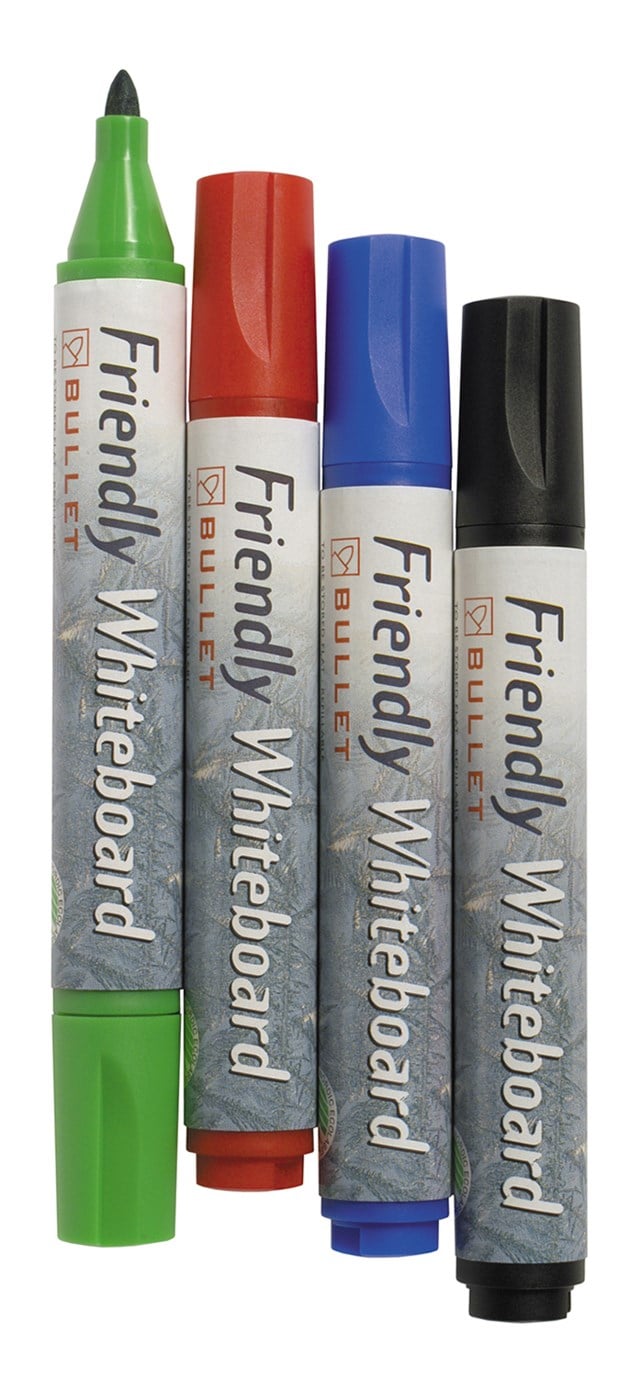 Whiteboardpenna Friendly 1,5-3 mm 4-set - 1,5-3mm - 1