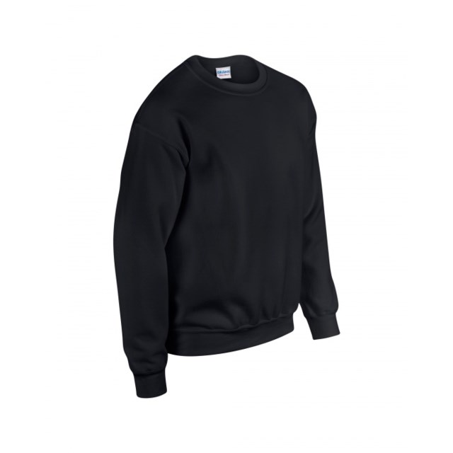 Sweatshirt Gildan unisex svart stl XL - 1