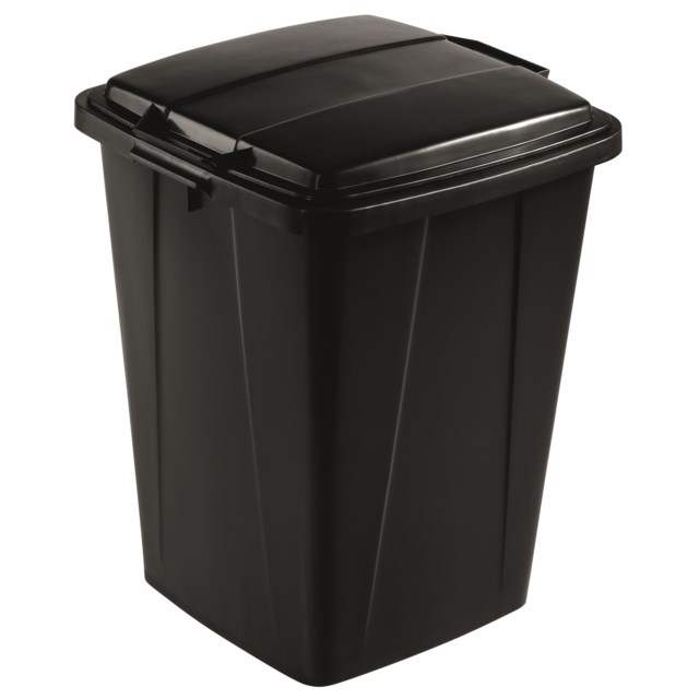 Avfallstunna Durabin Eco 90 svart - 90L - 1