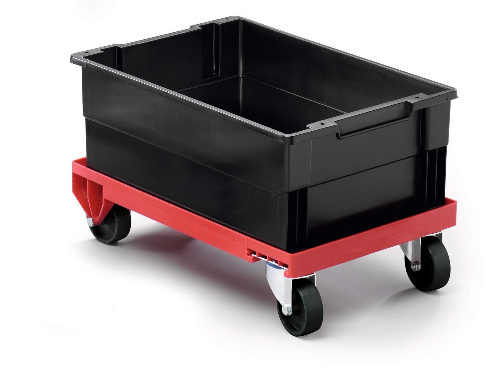Backvagn Durable, 40x60 cm, slagtålig plast - Packa & Skicka - Lagerinredning - Lagervagnar & Paketkärror