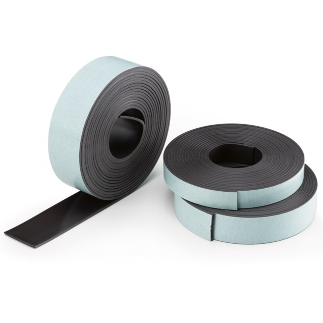 Magnetband självhäftande 12,5mm x 3m - 12,5mmx3m - 1
