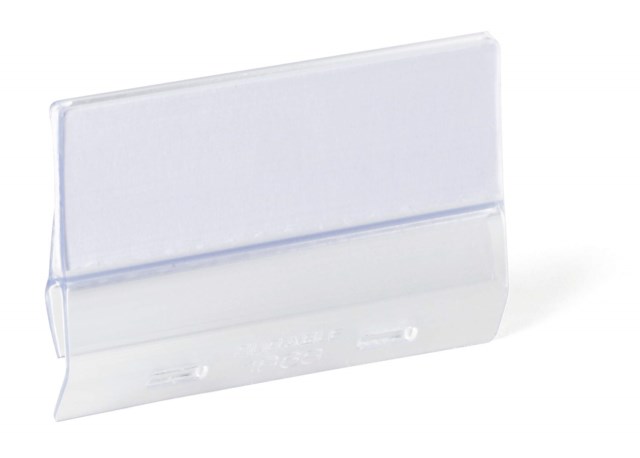 Rubrikhållare Durable för hängmappar, transparent - 1