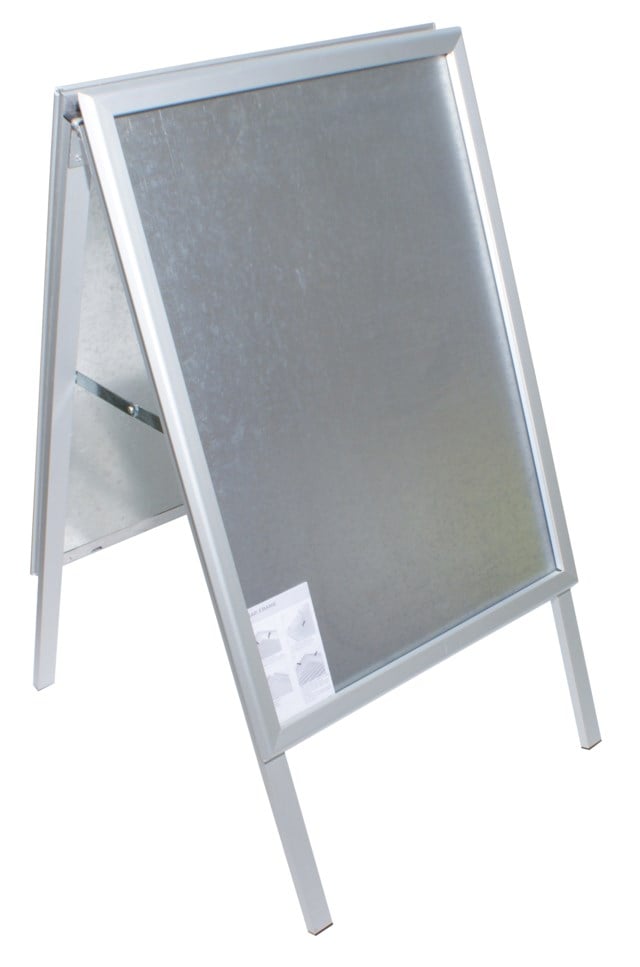 Gatuställ Alu-line 50x70 cm Silver - 500x700mm - 1