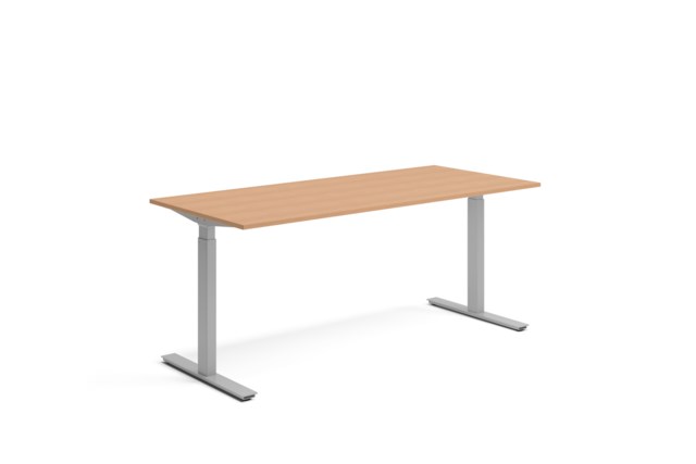Ergofunk Smart 1800x800 mm silver/bok - 1800x800mm - 1