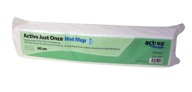 Engångsmopp Activa just once special  60cm 100/fp - 600mm - 1