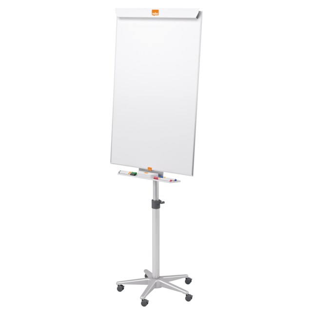 Blädderblocksställ Nobo Classic Steel hjul - 1