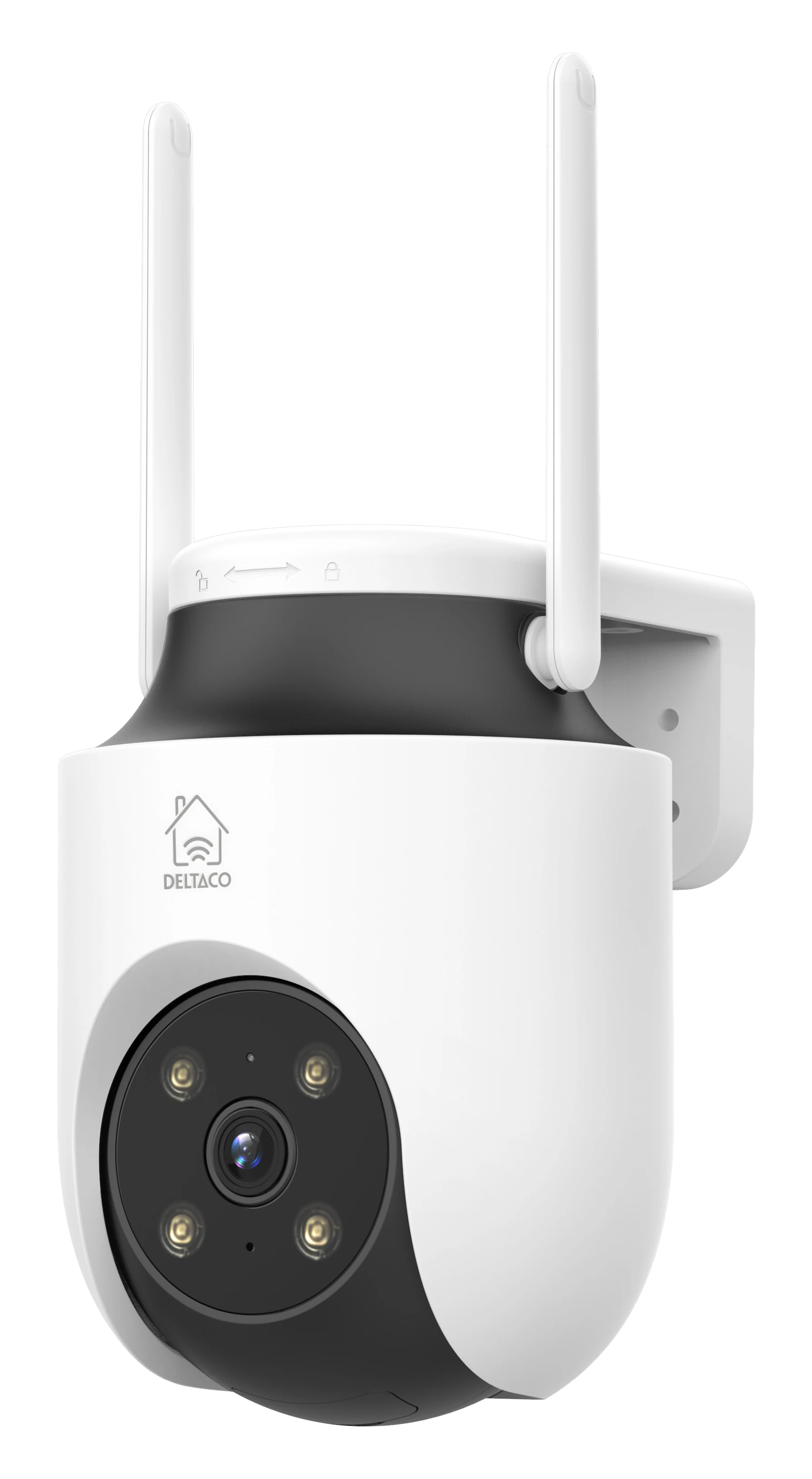 Övervakningskamera Deltaco Smart Home motoriserad utomhus - 1