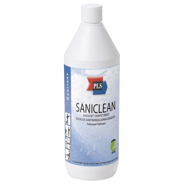 Sanitetsrent PLS Saniclean parfymerad 1L - 1L - 1