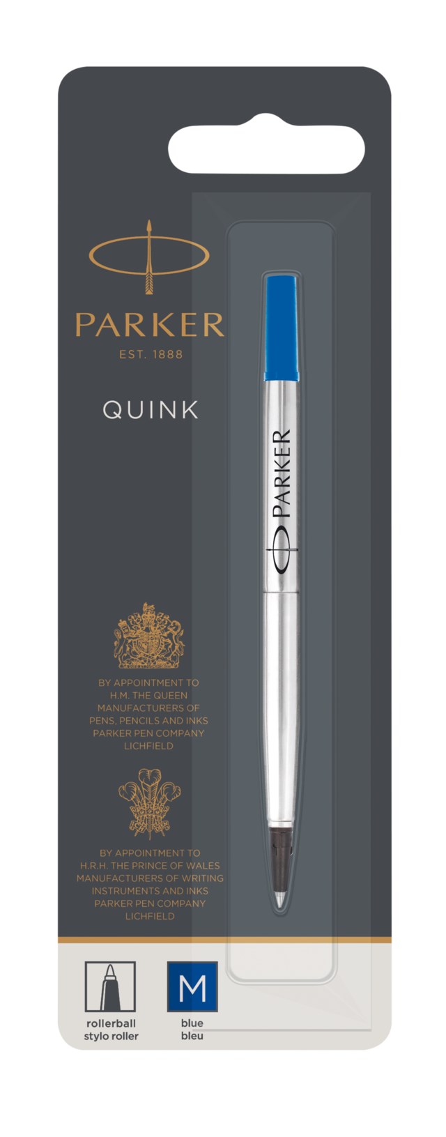 Kulpatron Parker Medium Blå Roller Ball - 0,8mm - 1
