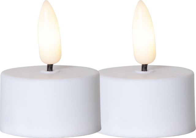 Värmeljus Flamme LED Ø 38mm 2-pack - 1