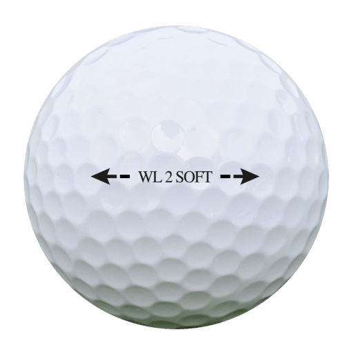 Golfboll White Lable WL 2 SOFT+, vit, 12 st - Skola, Hem & Fritid - Golfprodukter - Golfbollar