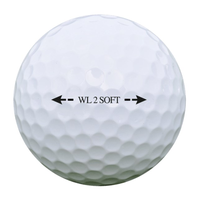 Golfboll WL 2 SOFT+  vit 12st/fp - 1